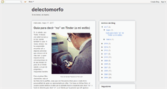 Desktop Screenshot of blog.delectomorfo.com