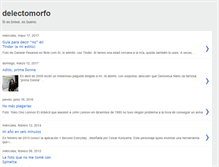Tablet Screenshot of blog.delectomorfo.com